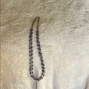 Native American turquoise shell necklace.